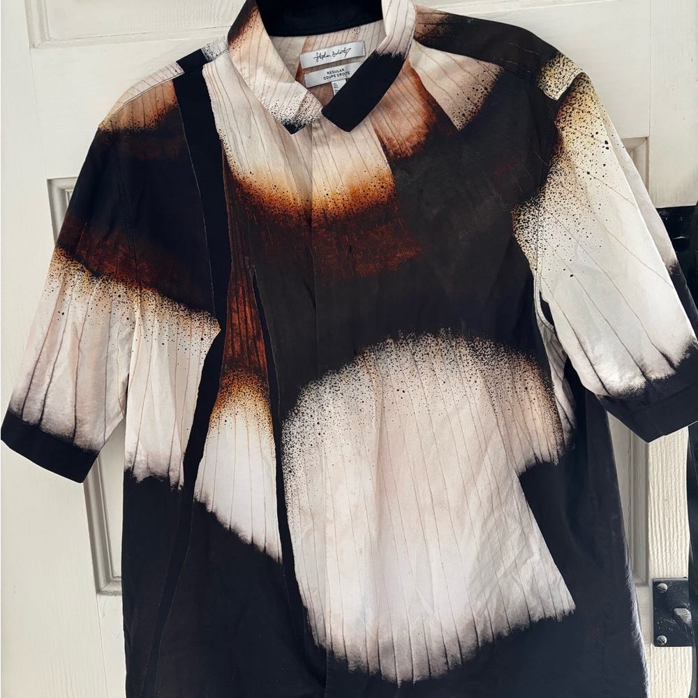 COS × Stephen Doherty - Digital-Print Floral Short-Sleeve Shirt